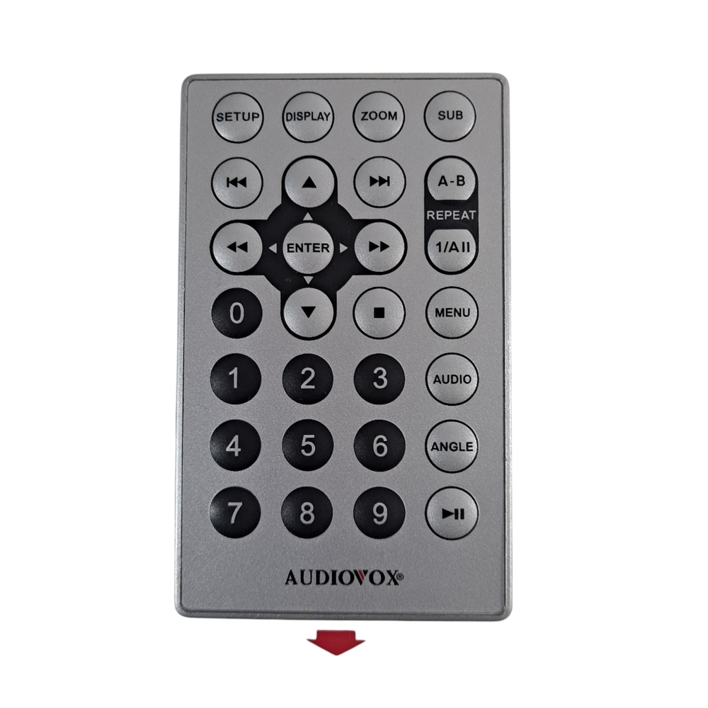 Original Audiovox Portable DVD Player Remote Control 13640650 NEW